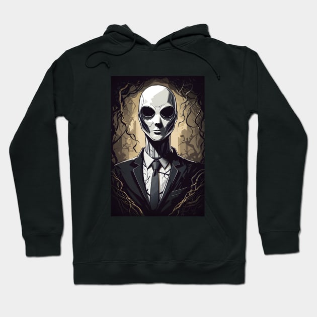 Slenderman - the movie Hoodie by Buff Geeks Art